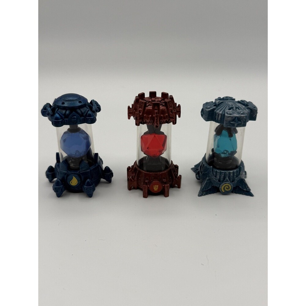 Skylanders Imaginators Creation Crystals Lot 3 Blue Red Teal Activision Toy